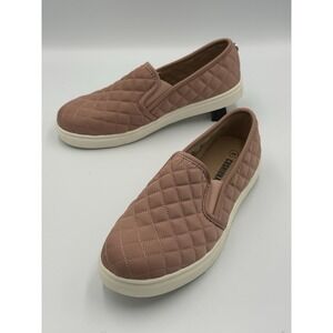 CUSHIONAIRE Pink Reed Casual Slip on Sneaker Quilted Comfort Womens Size 9W